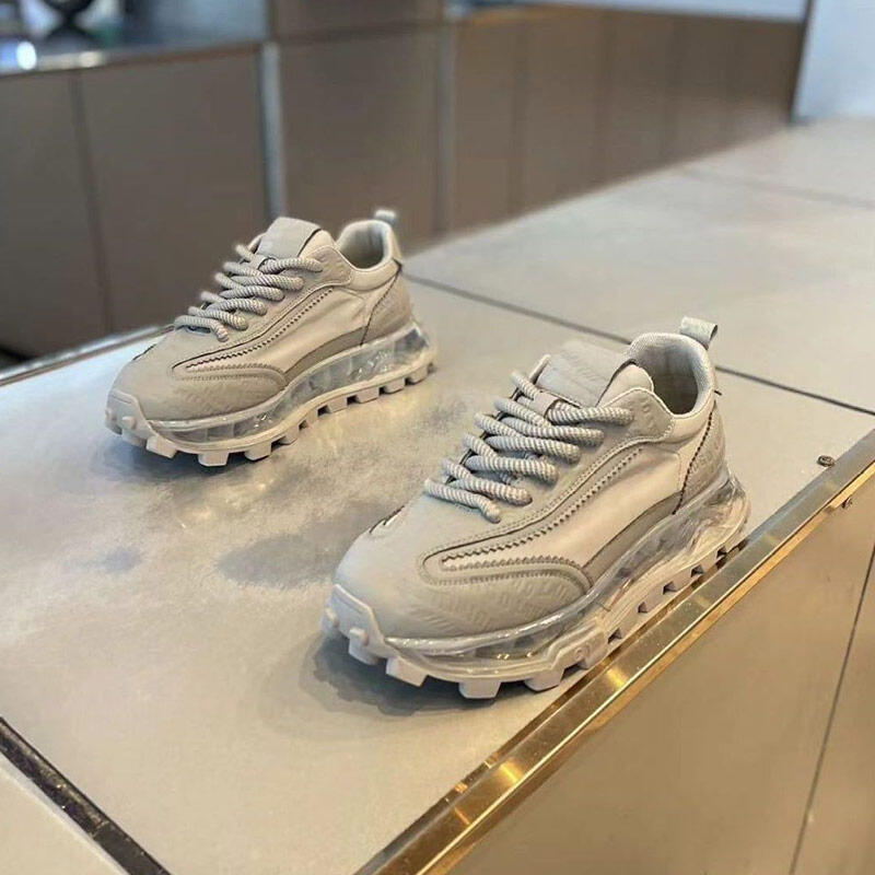 Design Style Men's Sporty Casual Shoes Thick Bottom Breathable Comfortable New Arrival Dad Sneakers from China Summer 2024 · v7