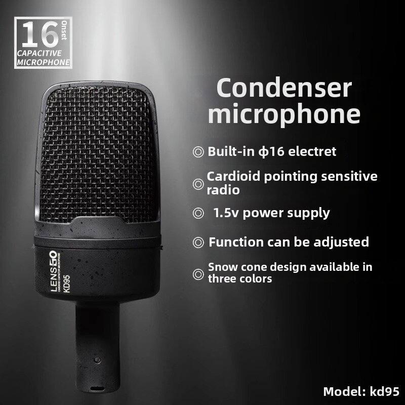 Singing and Recording Microphone Phone Computer Compatible