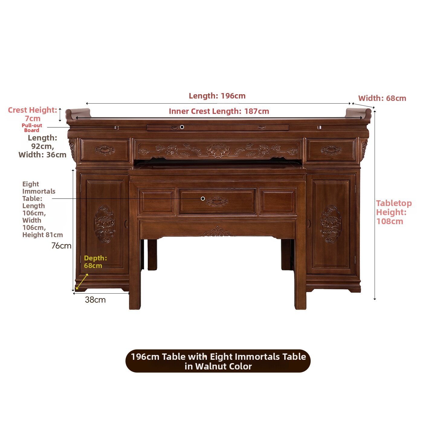 Modern Chinese Style Altar Table