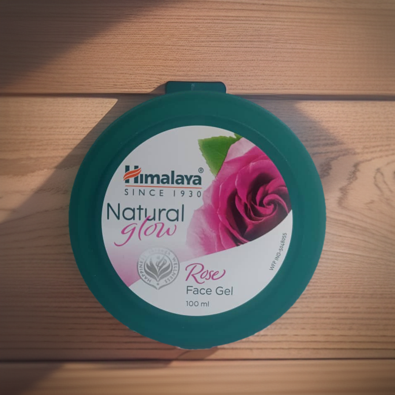 HIMALAYA NATURAL GLOW ROSE FACE GEL [100ML] Lazada