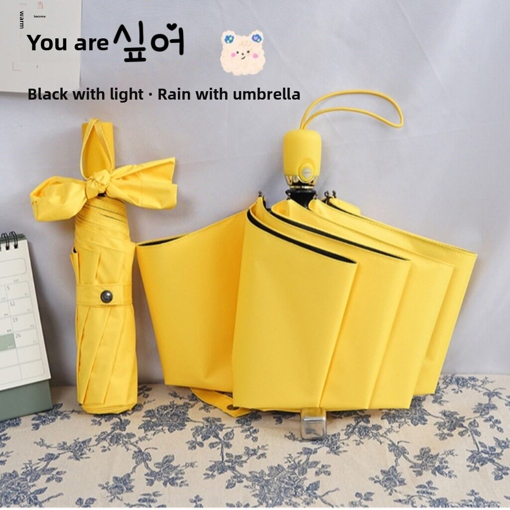 Shop Korean Yellow Umbrella at Better Price Online | Lazada Singapore