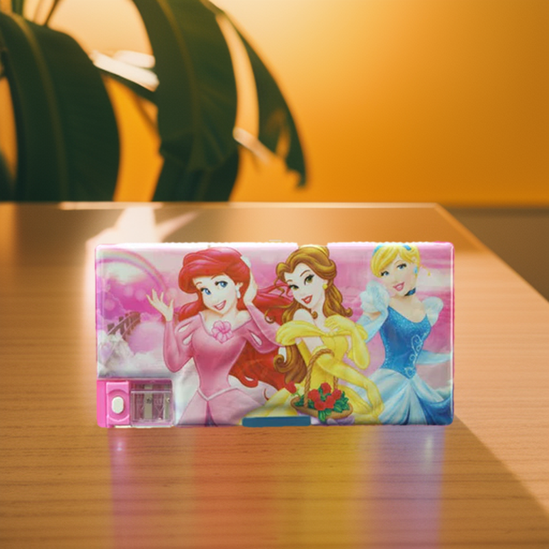 Barbie Double sided Magnetic Pencil Box. 