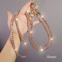 ZHENGEGE | Luxury Crystal Rhinestone Multifunctional Phone Lanyard