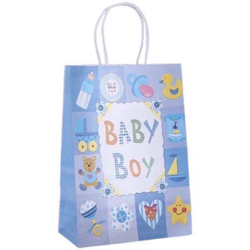 [SG SELLER] Paper Bag for Birthday Gift Goodies Bag Baby Shower Gift Bag Christmas Gift Bag