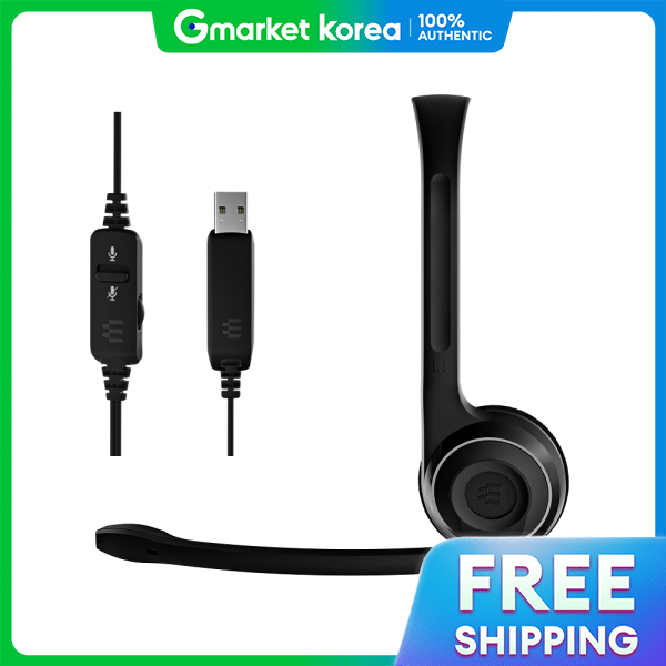 In Stock, Ships Same Day EPOS PC8 USB Wired Headset, Volume, Mute, Genuine Pils