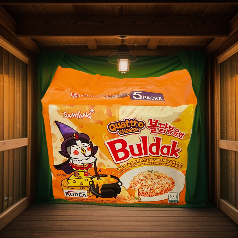 Samyang Buldak Quattro Cheese Ramen Noodles Daraz.lk
