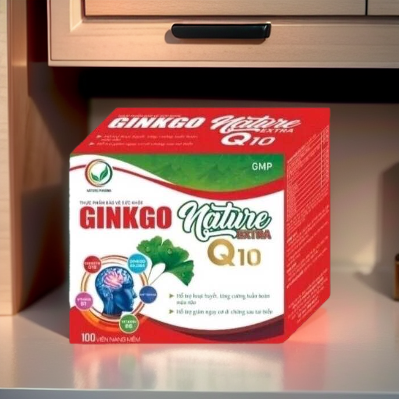 GINKGO NATURE EXTRA Q10 💯 CAM KẾT CẢI THIỆN 80% SAU 1 LIỆU TRÌNH