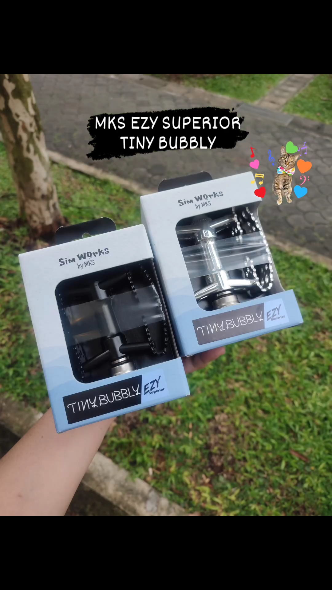MKS X Simworks Tiny Bubbly EZY Simworks Bicycle Quick Release