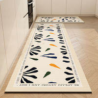 ovzf | Oil-Resistant Water-Absorbing Non-Slip Diatomite Kitchen Doormat