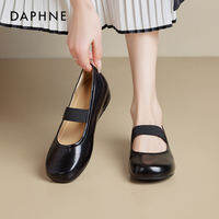Daphne | French Mary Jane Style Summer Thick Sole Slip-On Ballet Flats