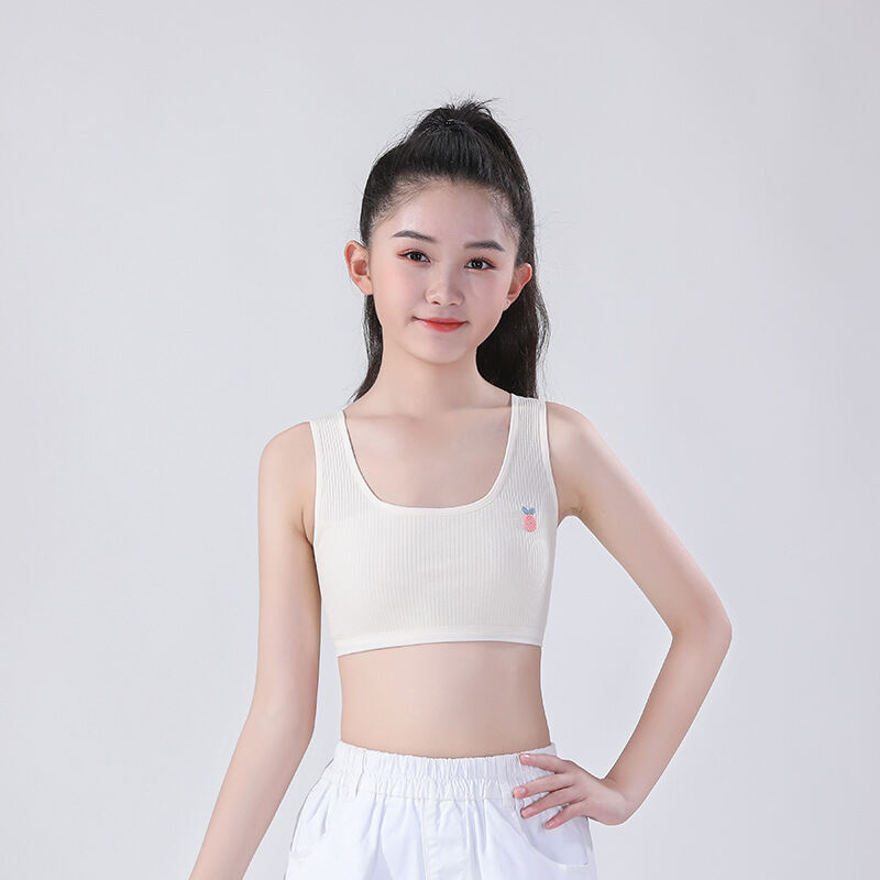 Primary School Students Underwear Female Children Small Vest Girls Bra ...