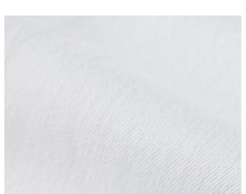 High Waist Slim Fit Women's Jeans White Small Foot Skinny Elastic Long Pants Cotton Polyester Blend Four Seasons Universal · v2