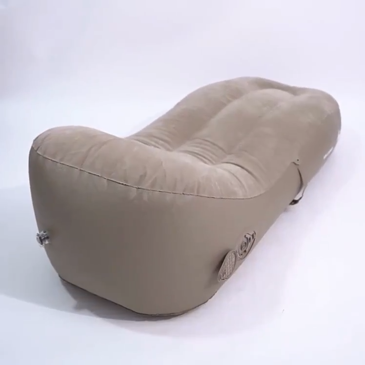 Inflatable Couch Deflated Automatic Inflatable Air Lounge Sofa | with Built-in Air Pump | Inflate ...
