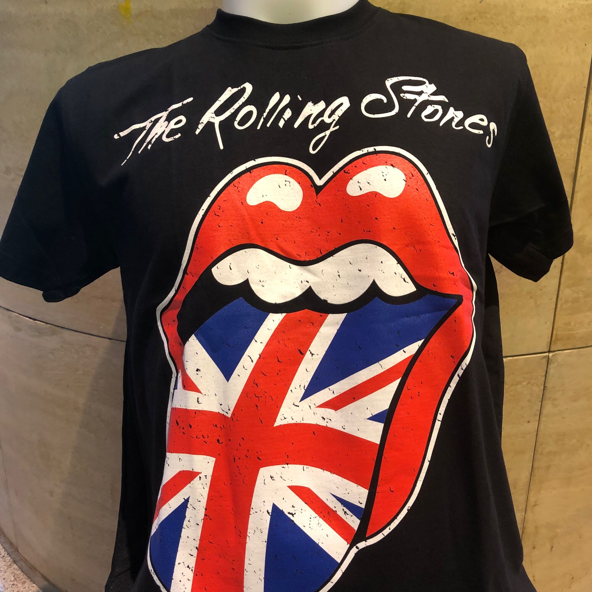Rolling Stones UK RS rock t shirt 