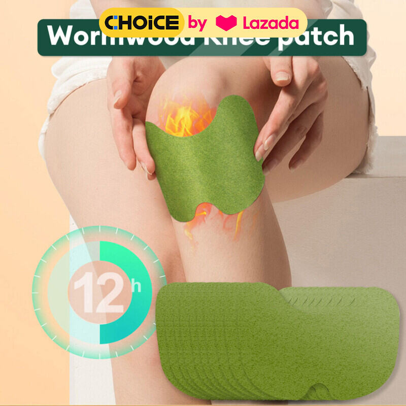 10pcs Wormwood knee patch Healing Knee Body Back Shoulder Muscle Pain Relief Patch Reliever Arthritis Rheumatoid Plaster Patch  Relaxation Herbal Plaster Miracle KNEE PATCH