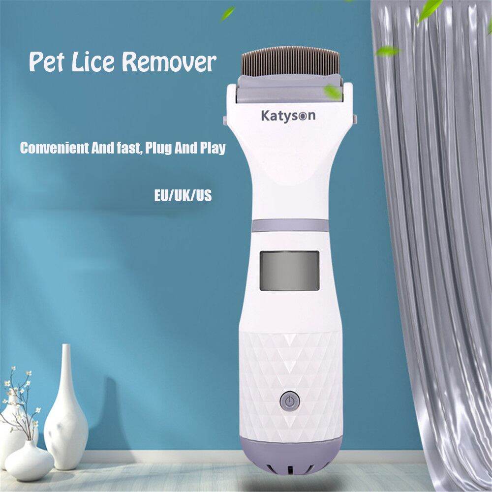 COLLOCATE DIAGONAL76AL9 Flea comb Eliminate lice and fleas Multifunction Pet supplies Hair cleaner Lice comb Electric