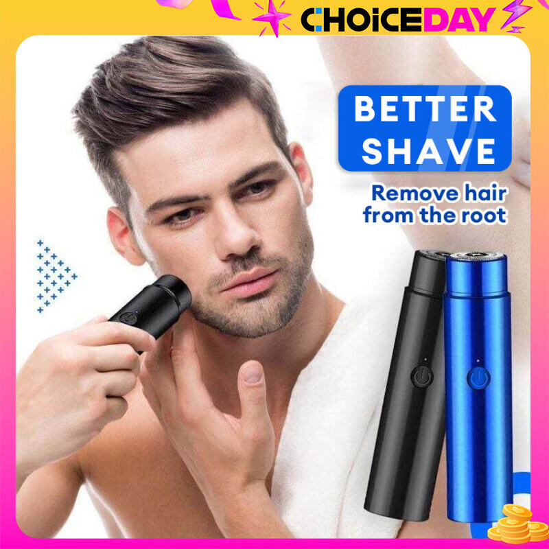 Mini-shavers for men portable electric shavers, facial shavers can back up the flash drive