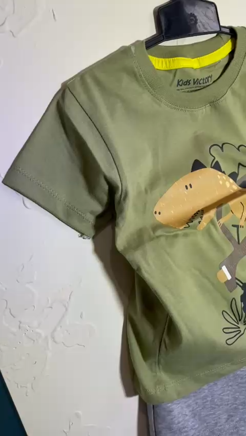 gaelinkids - Baju Kaos Anak Laki Laki Umur 1 Satu Tahun Premium Cotton 100% Combed 30s SNI