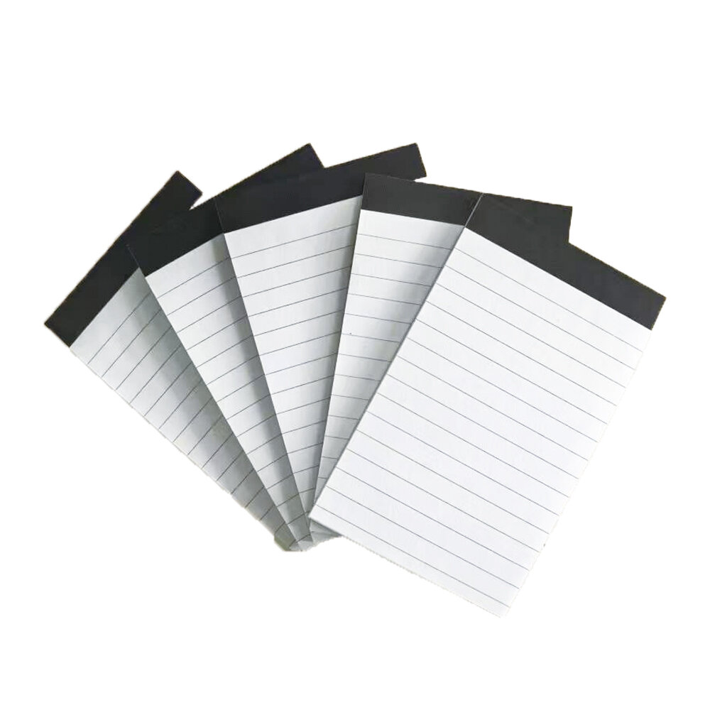 5-Pack/10-Pack A7 Notepads 30 Lined Sheets
