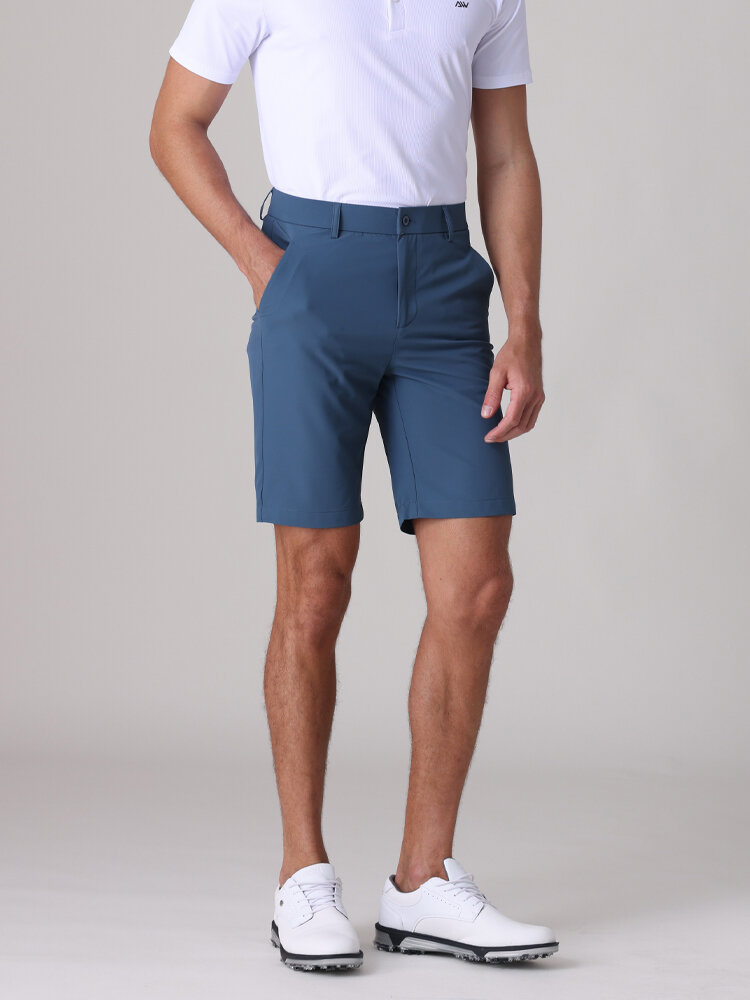 Yeni Golf Şortları Erkek Hızlı Kuruyan Nefes Alabilir Spor Golf Pantolonları Yaz Golf Giysileri Erkek Giyimi Düz Renk Orta Boy Şortlar