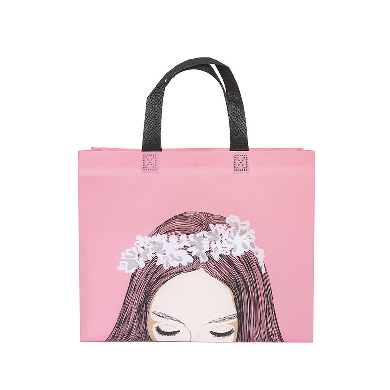 New Nonwoven Fabric Coated Shopping Bag Medium