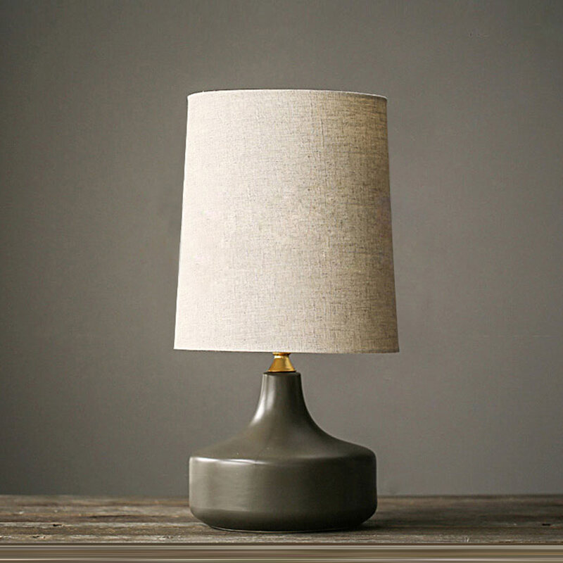 grey bed lamp