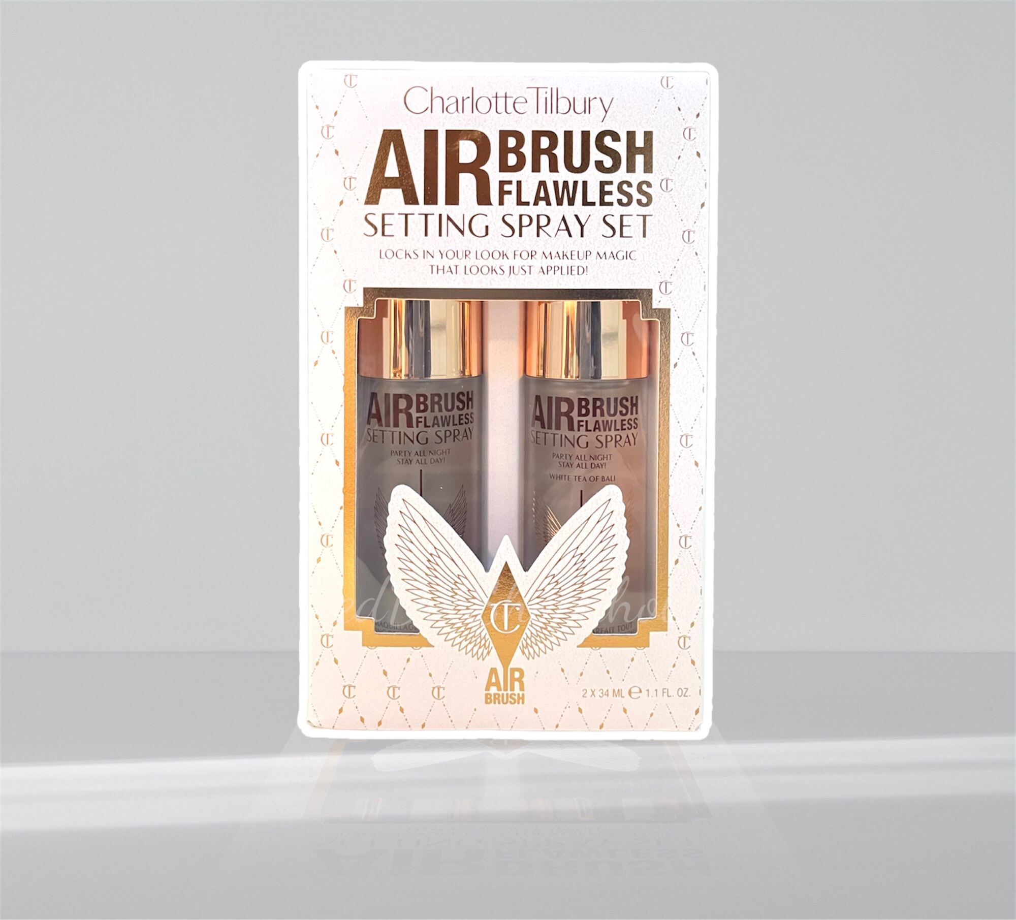 Charlotte Tilbury  Mini Airbrush Flawless Setting Spray Duo