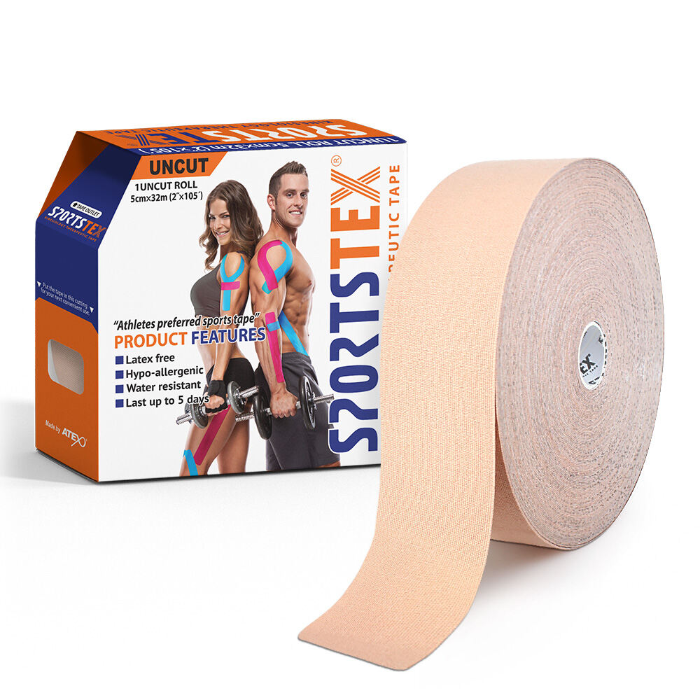 (Made in Korea) Atex SPORTSTEX Kinesiology Therapeutic Tape, Kinesio
