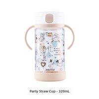 Richell | Transparent Toddler Straw Cup School Use