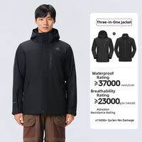 Waterproof 3-in-1 Removable Jacket Outerwear