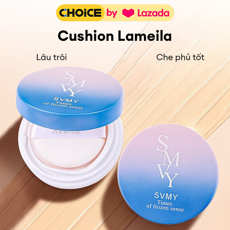 Phấn nước Cushion HỒNG XANH SVMY 5137 Lameila tự nhiên  mềm mịn lâu trôi nội địa sỉ rẻ BB CREAM FOUDATION WE STORE