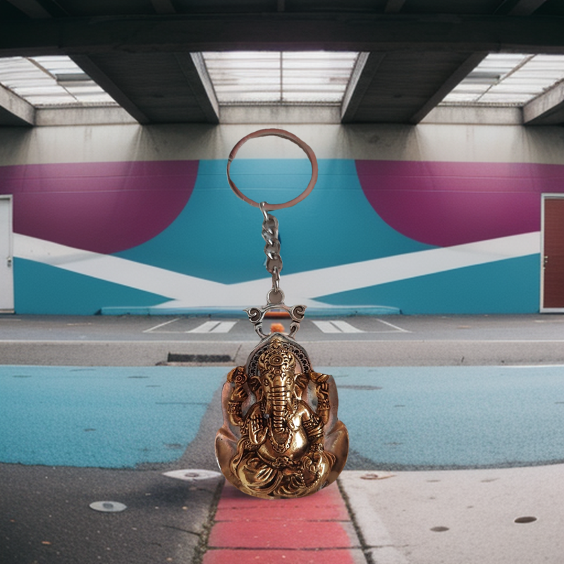 Ek Danta Shree Ganesh Beautiful Key Ring | Daraz.com.np