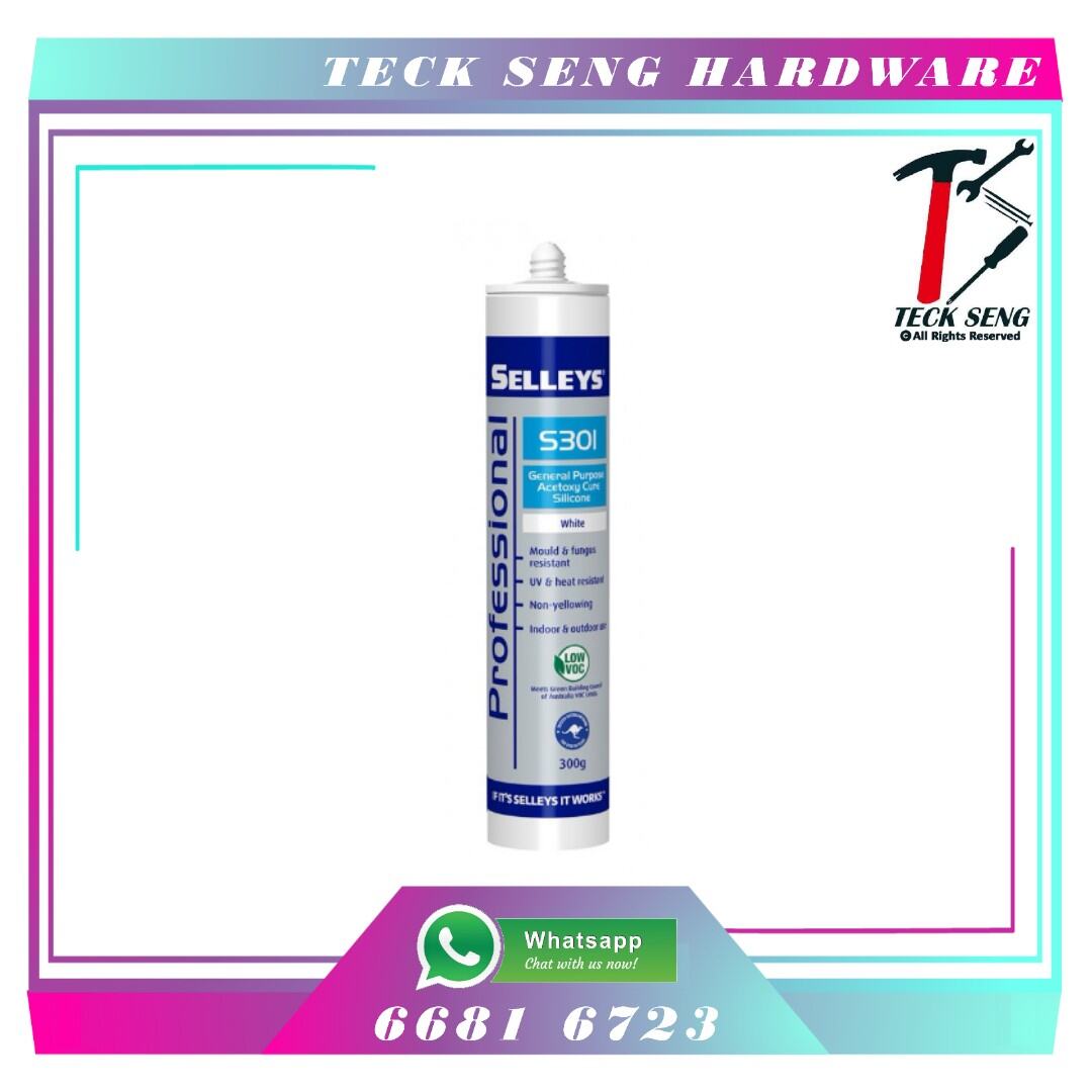 Selleys Silicone Sealant 330g (White, Clear, Black, Grey) Lazada Singapore