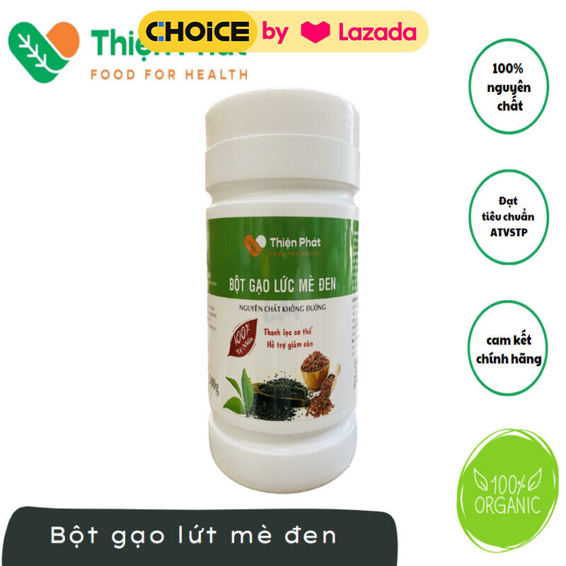[HCM]Bột Gạo Lứt Mè Đen Thiện Phát 500g