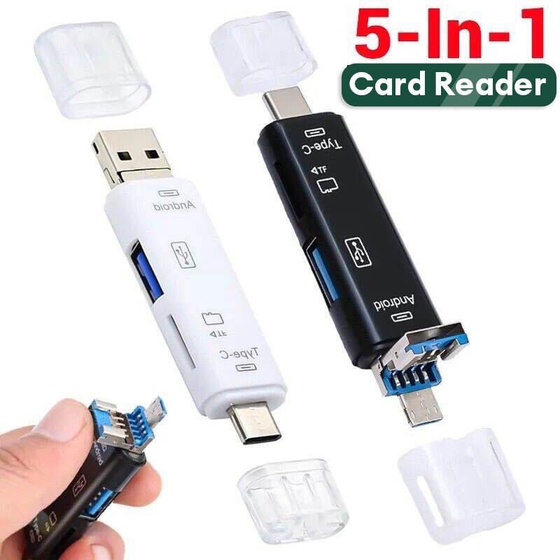 USB Type C Micro SD Card Reader for Samsung Huawei