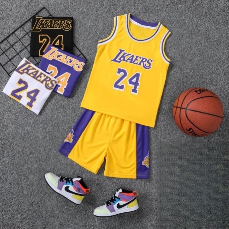 Nba Los Angeles Lakers Kids Jersey Kobe Bryant No.24 - High