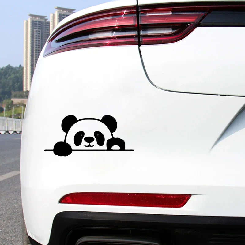 1PCS Animation Kawaii Cute Cartoon Panda Car Stickers Colorful Animals ...