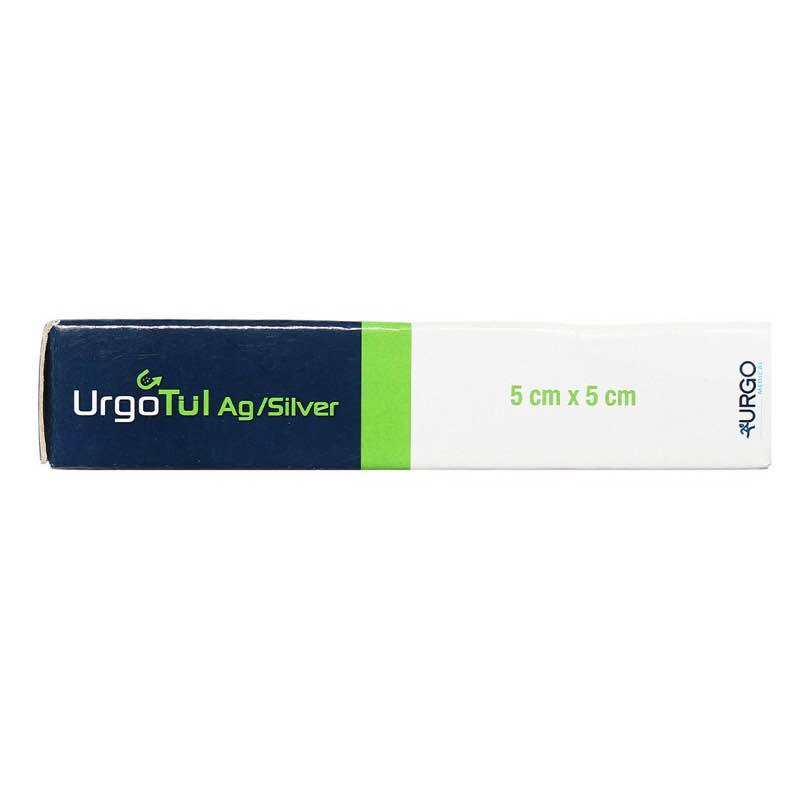 Urgotul Ag / Silver (URGO) Antibacterial, Quick To Heal, Dressing Without Pain, No Wounds. 
