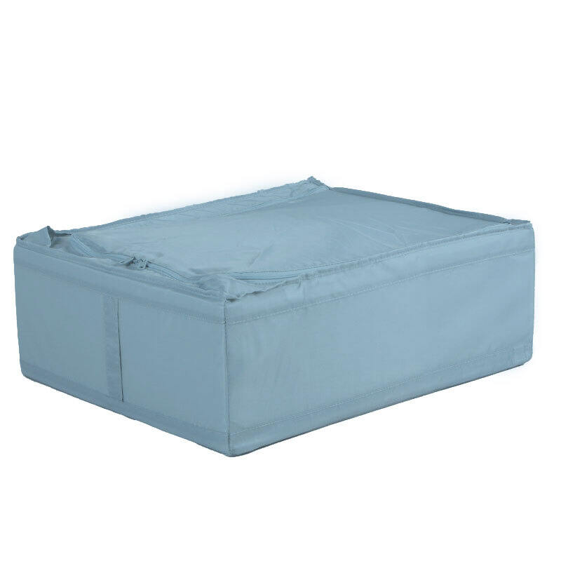 Oxford Fabric Underbed Storage Box Flat Ultra-Thin Shoe Organizer Student Dormitory Cloth Art Household Storage Container. 
