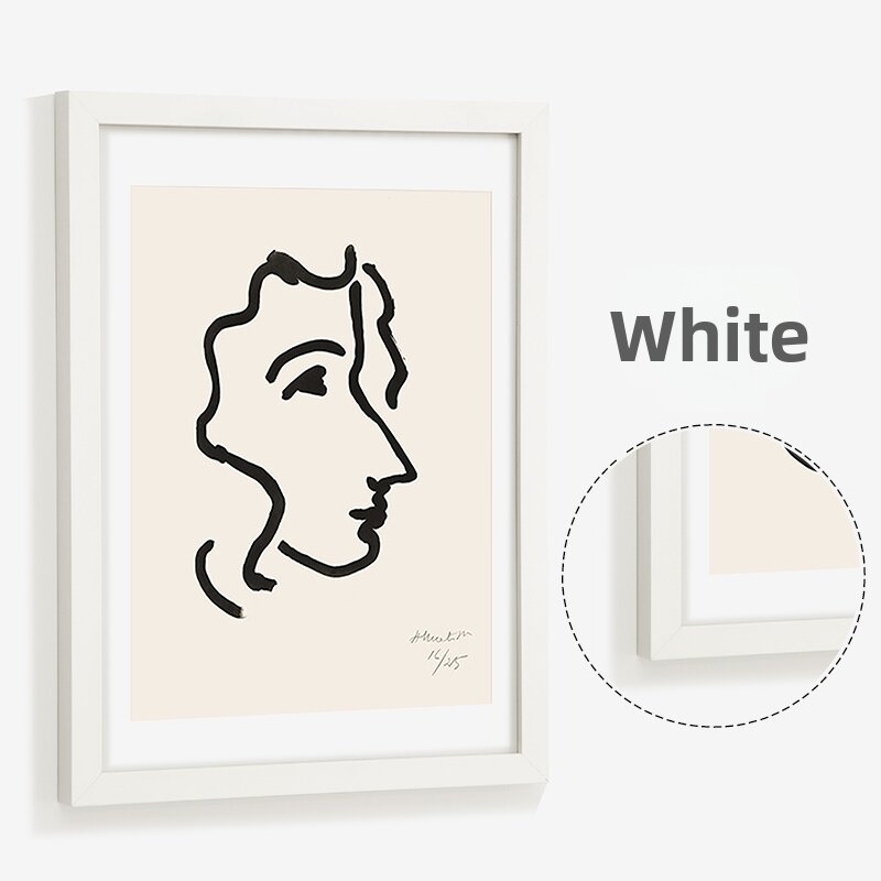 Custom Wall Mounted Photo Frame Large Size Wooden