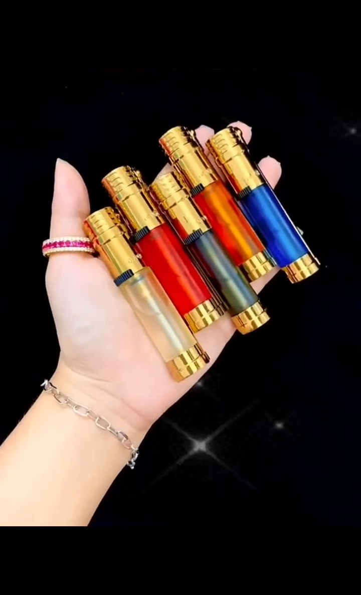 Bật lửa khè hô nét 626 lộ thiên nhiều màu - xài gas