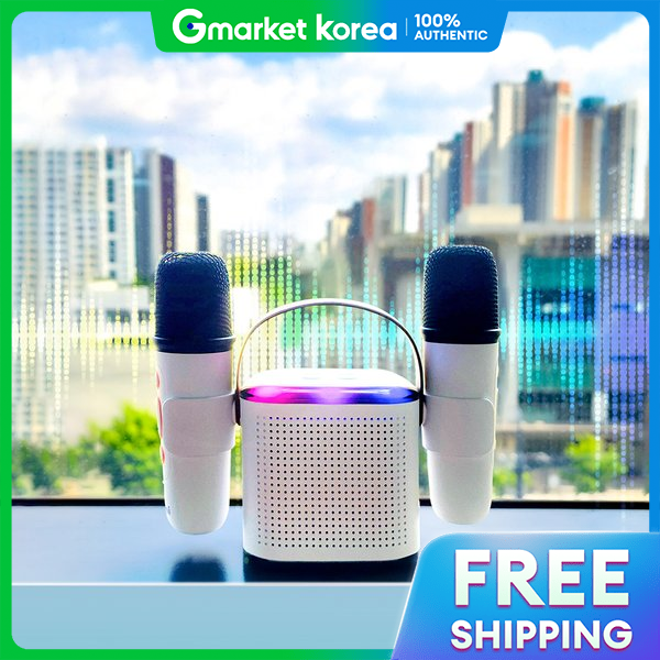 Orumi Cube Mini Portable Karaoke Bluetooth Wireless Microphone Speaker