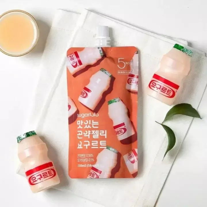 Sugarlolo Konjac Yogurt Jelly - 10 packs / Diet / Zero Sugar / Low Calorie / Korean food [FREE SHIPPING ONLY]