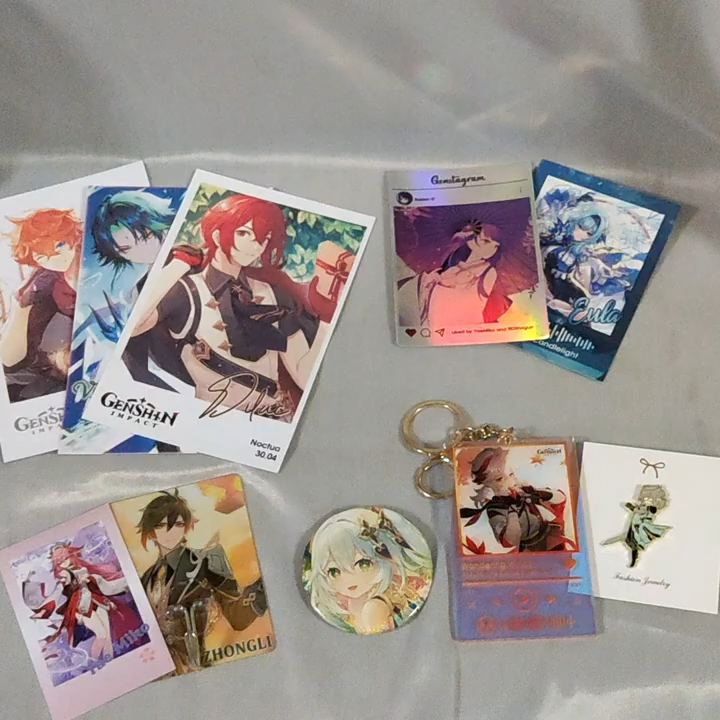 SG Genshin Impact Blind box Genshin Merch Genshin Impact Mystery Box Genshin Grab bag Genshin Gift Set