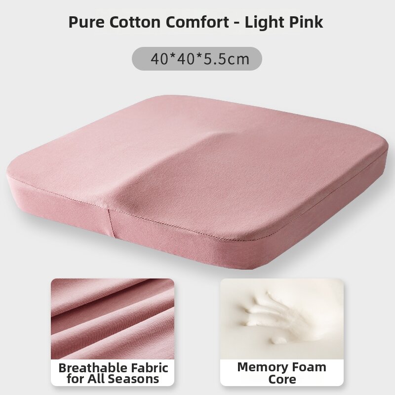 Summer Comfort Long Sitting Memory Foam Seat Cushion