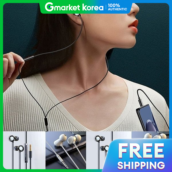 Premium Ceramic Earphones, Mobile Phone, Multi-Purpose Wired Audio Device (Wfjuptr)