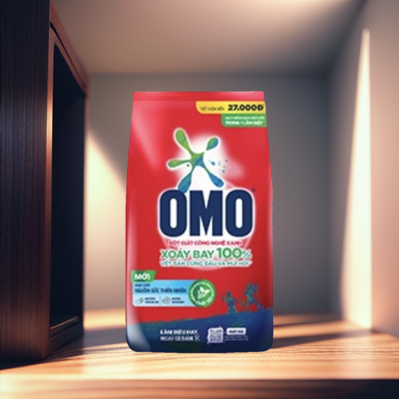 [Miễn Ship] Bột giặt Omo 1.15kg Đỏ công nghệ mới 0% chất tẩy đã về shop Tường Vy