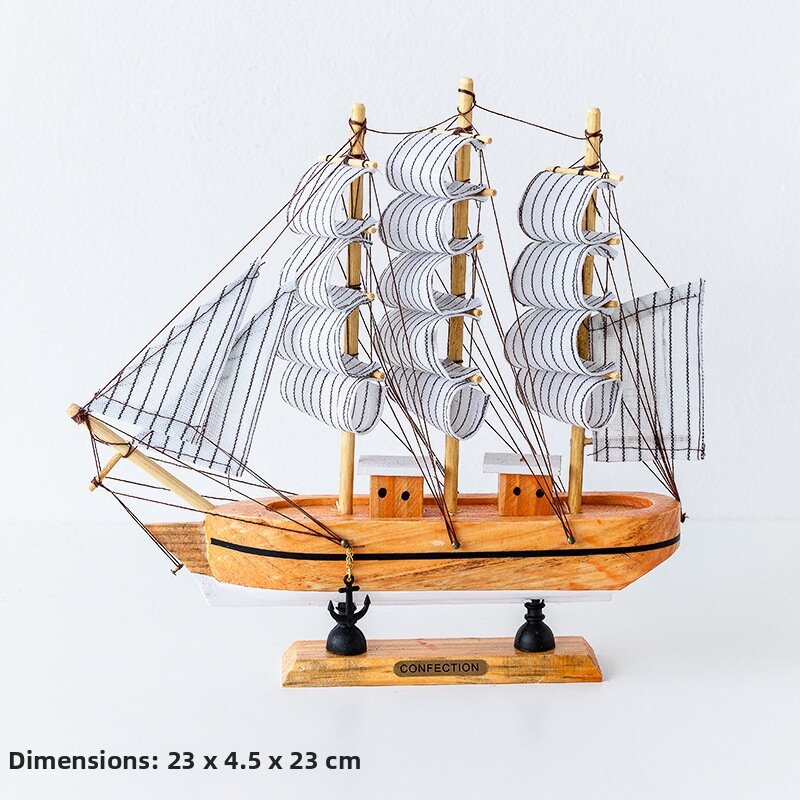 Good Fortune Mediterranean Style Sailing Ship Model