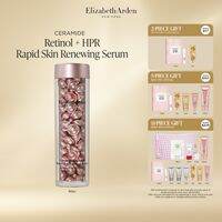 Elizabeth Arden Retinol + HPR Ceramide Capsules Rapid Skin Renewing Serum 90 Capsules (Targets wrinkles dull skin and fine lines)