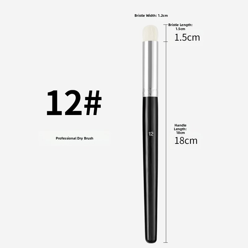 WEIZHUANG | Soft Bristle Round Dry Brush Pen Set For Watercolor Acrylics Oil Paints Ceramics Gypsum Modeling